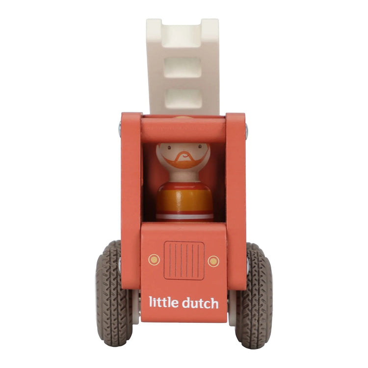 LITTLE DUTCH. Ξύλινο πυροσβεστικό όχημα FSC