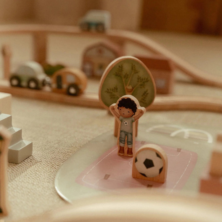 LITTLE DUTCH. Train track set XL FSC