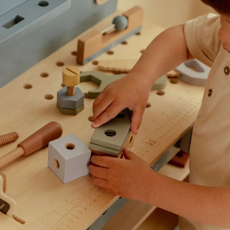 LITTLE DUTCH. Wooden workbench FSC