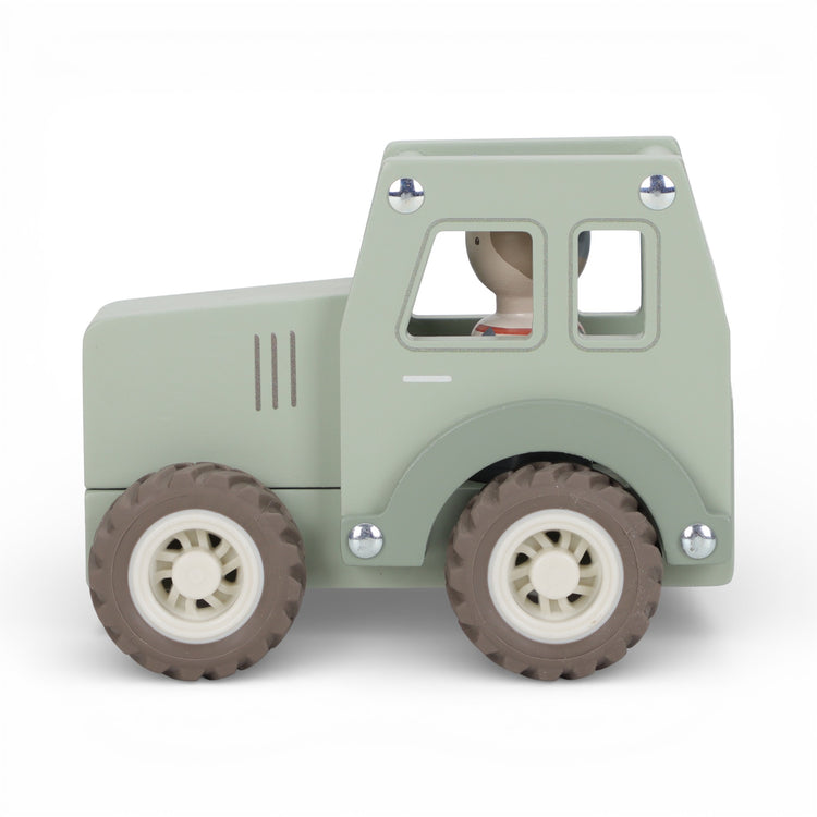 LITTLE DUTCH. Wooden Tractor with Pegdoll FSC