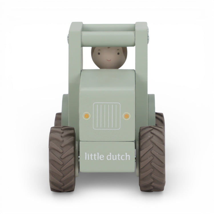 LITTLE DUTCH. Wooden Tractor with Pegdoll FSC