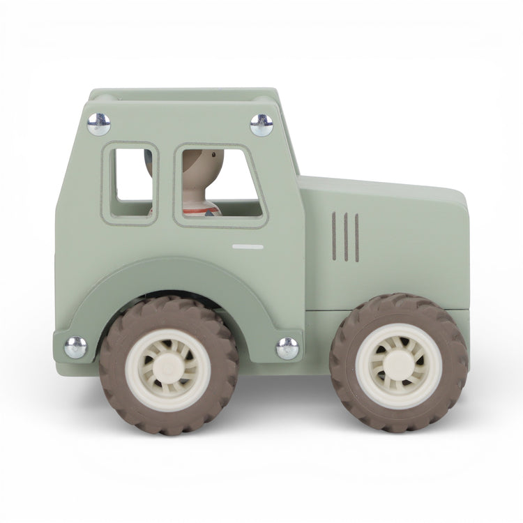 LITTLE DUTCH. Wooden Tractor with Pegdoll FSC
