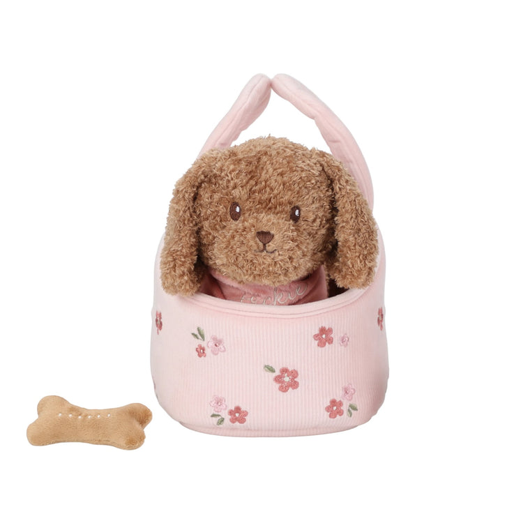 LITTLE DUTCH. Plush dog Jackie in bag GRS