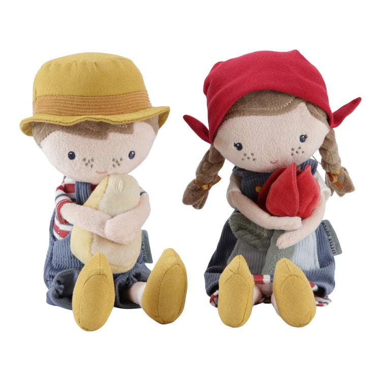 LITTLE DUTCH. Cuddle doll Dutch Farmer Jim 35cm