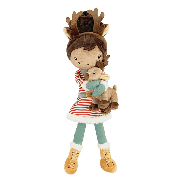 LITTLE DUTCH. Cuddle Doll Christmas Evi 35cm