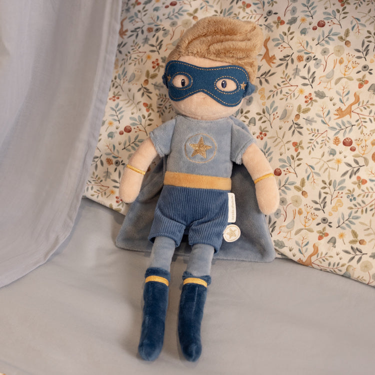 LITTLE DUTCH. Κούκλα Superhero Jim (35 εκ.)