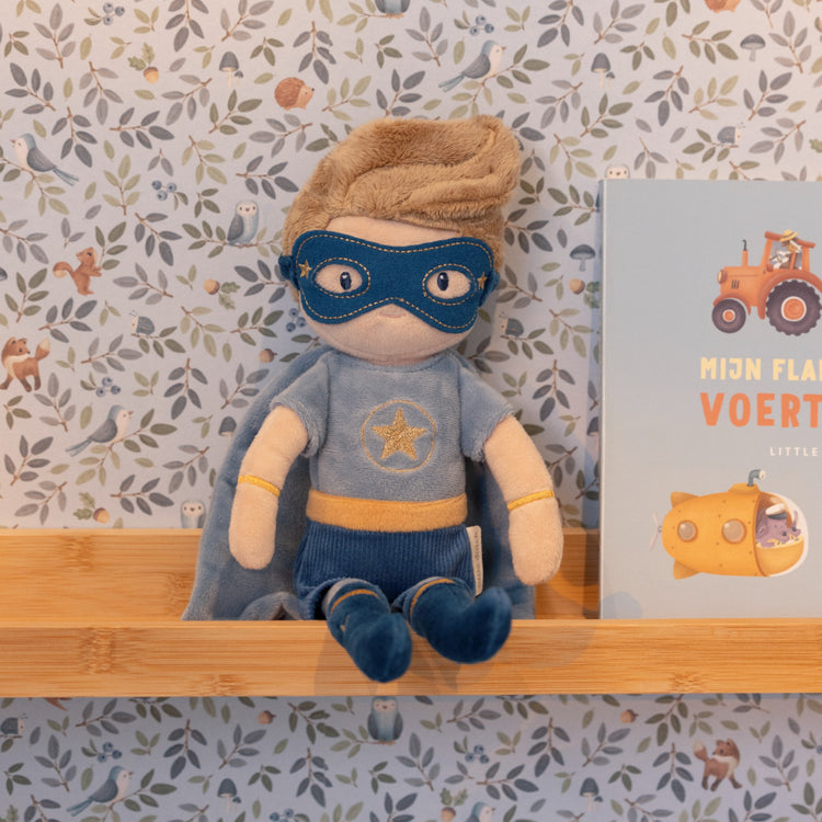 LITTLE DUTCH. Κούκλα Superhero Jim (35 εκ.)