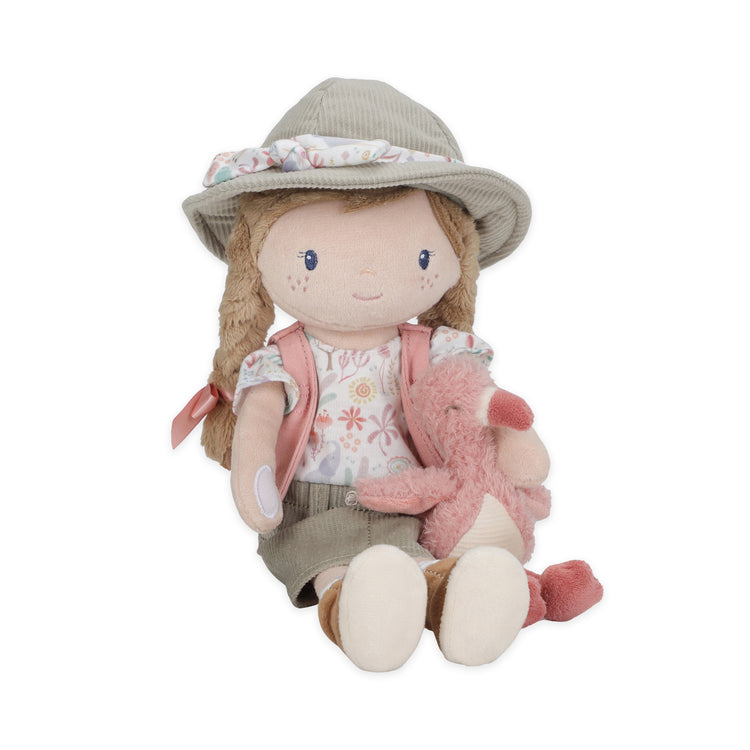 LITTLE DUTCH. Cuddle doll Ranger Rosa Safari Friends GRS