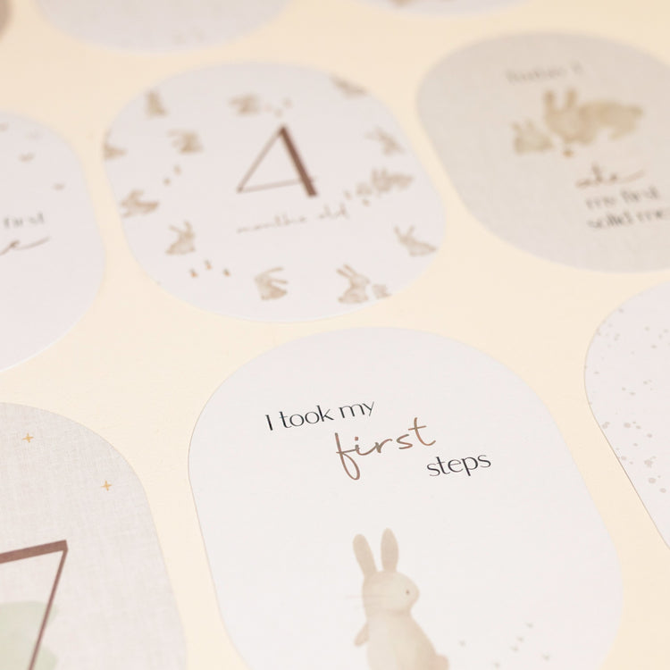 LITTLE DUTCH. Αναμνηστικές κάρτες - Milestone Cards Baby Bunny
