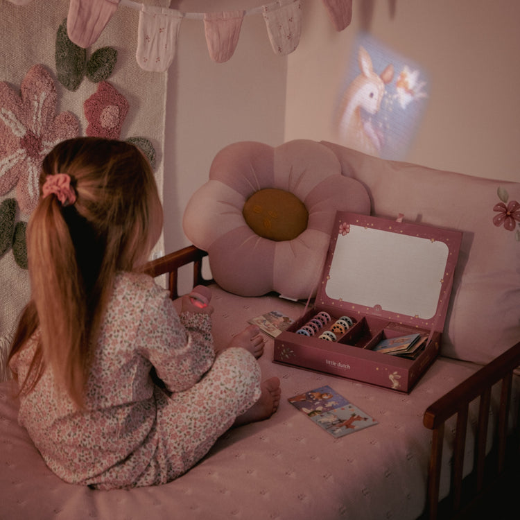 LITTLE DUTCH. Stories projector torch - Pink