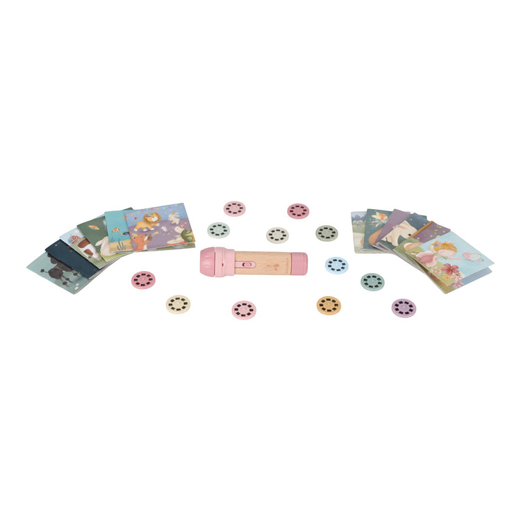 LITTLE DUTCH. Stories projector torch - Pink