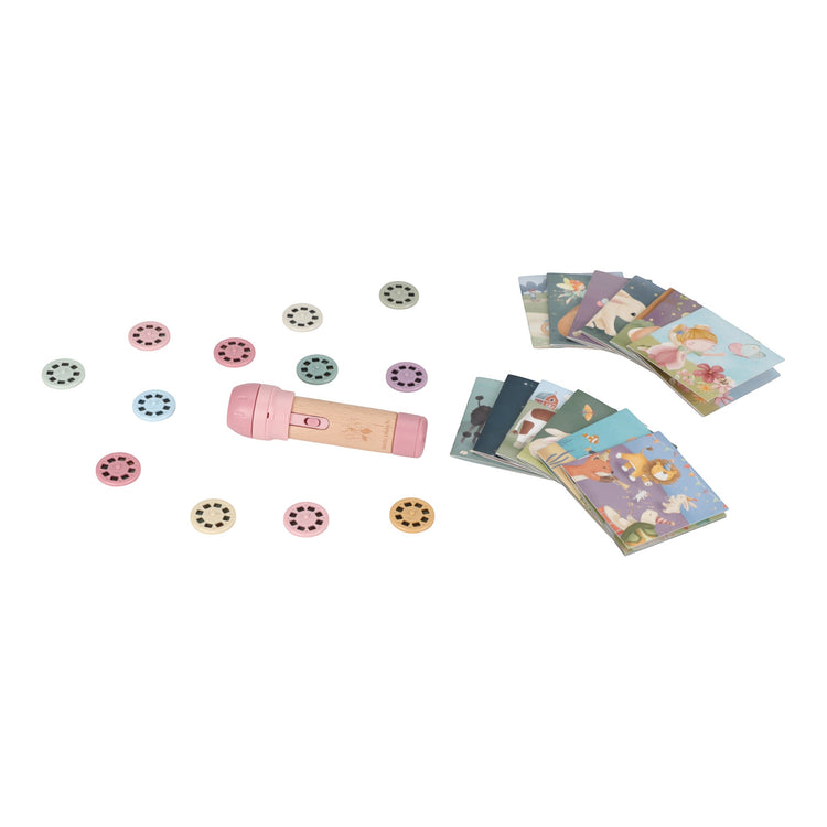 LITTLE DUTCH. Stories projector torch - Pink