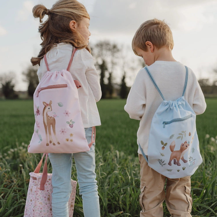 LITTLE DUTCH. Gym bag Forest Friends