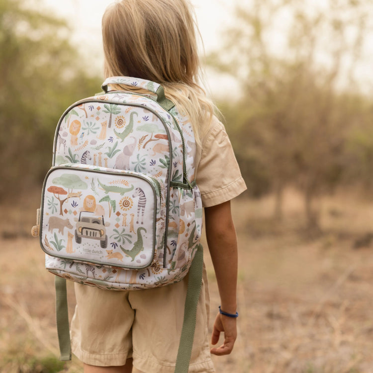 LITTLE DUTCH. Σακίδιο πλάτης μεγάλο Safari Friends