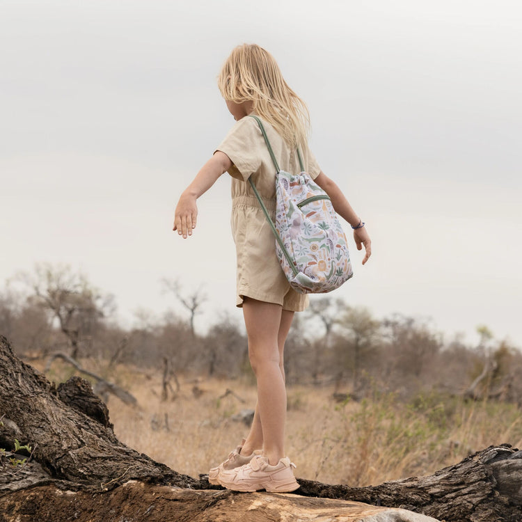 LITTLE DUTCH. Τσάντα γυμναστηρίου Safari Friends