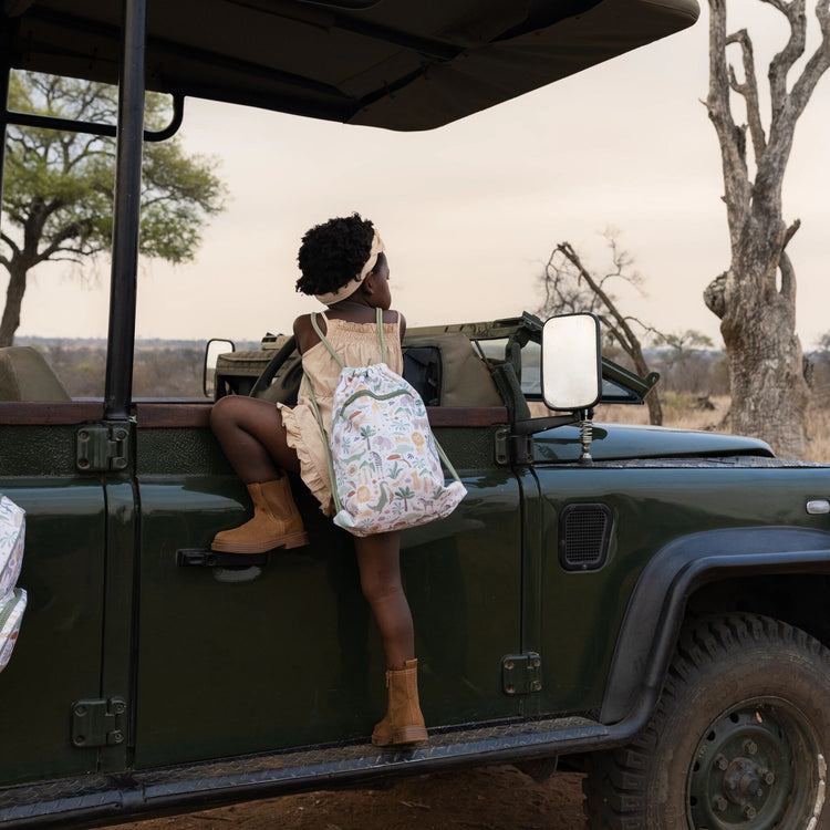 LITTLE DUTCH. Τσάντα γυμναστηρίου Safari Friends