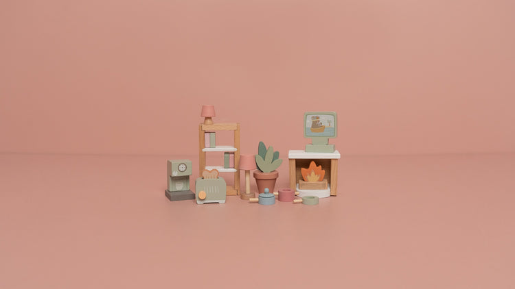 LITTLE DUTCH. Dollhouse furniture expansion set FSC