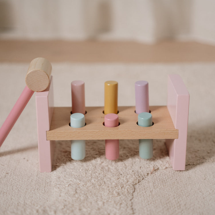LITTLE DUTCH. Pounding Bench Fairy Garden FSC