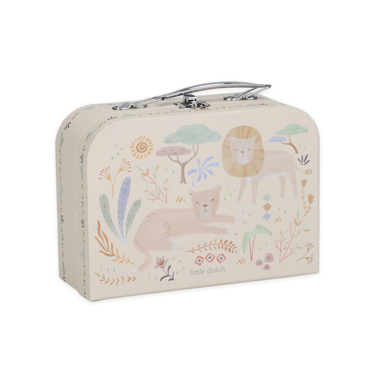 LITTLE DUTCH. Suitcase set Safari Friends FSC