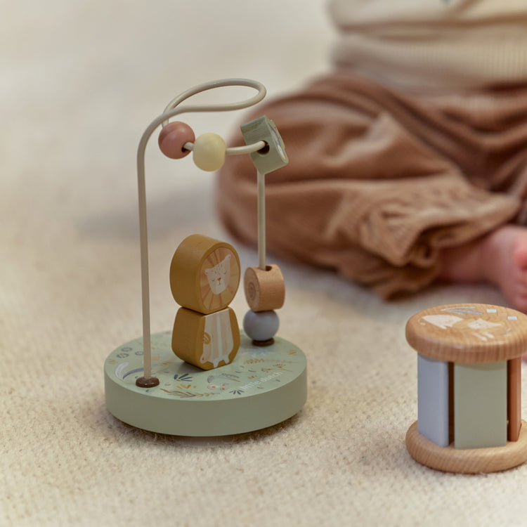 LITTLE DUTCH. Wooden gift set Safari Friends FSC