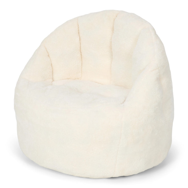LITTLE DUTCH. Children's armchair teddy - white