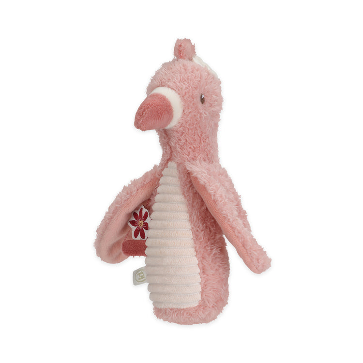 LITTLE DUTCH. Squeeze rattle Flamingo GRS
