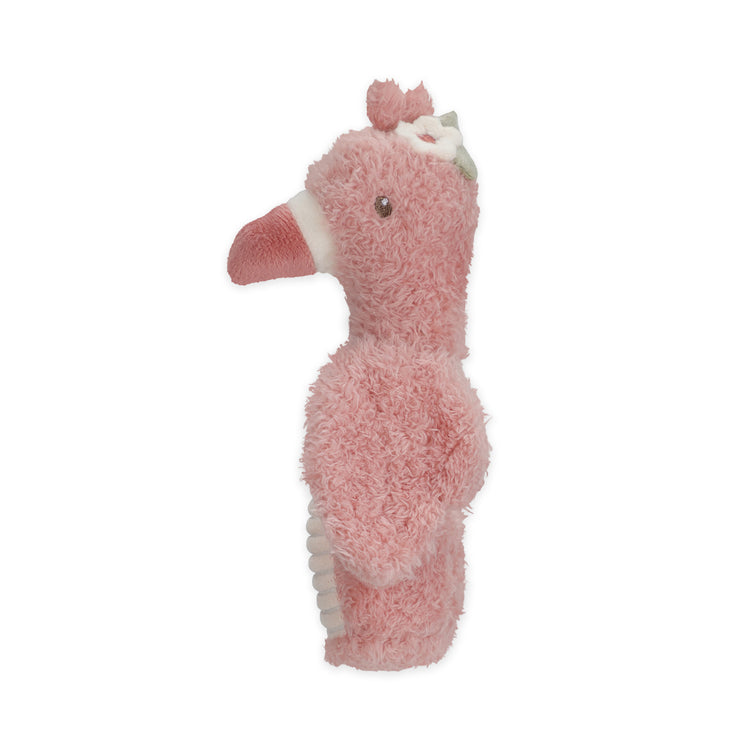 LITTLE DUTCH. Squeeze rattle Flamingo GRS