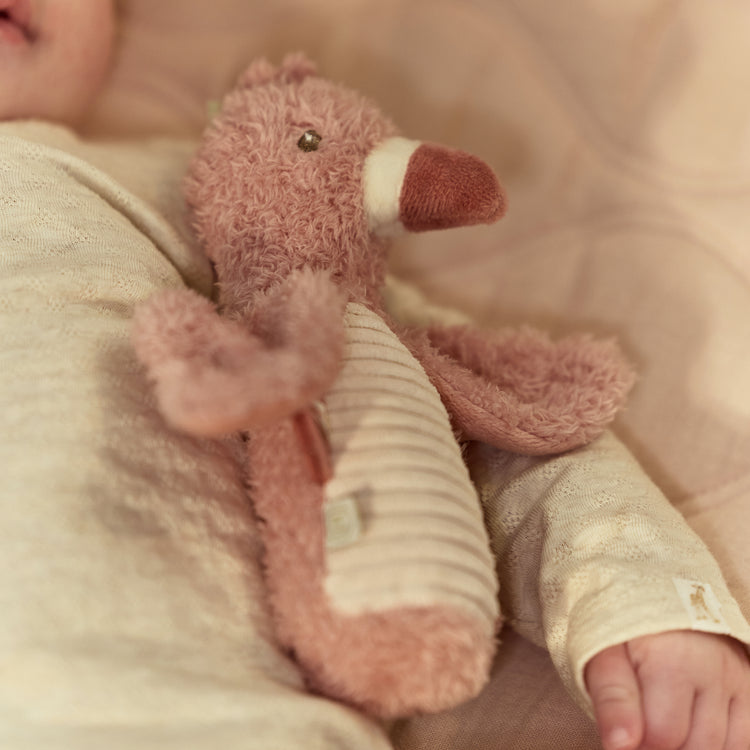 LITTLE DUTCH. Squeeze rattle Flamingo GRS