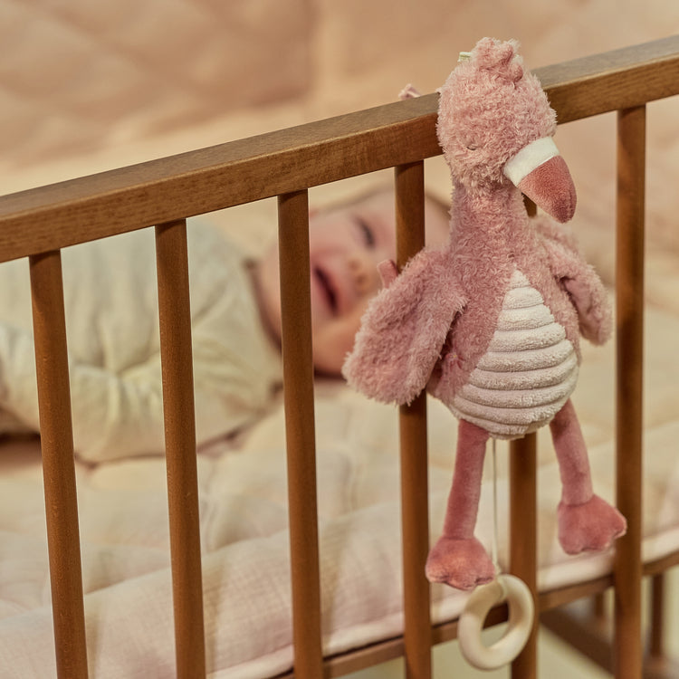 LITTLE DUTCH. Music box Flamingo Safari Friends GRS