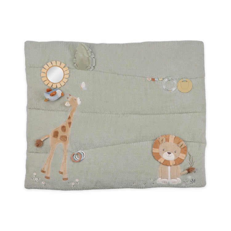 LITTLE DUTCH. Activity play mat Safari Friends GRS