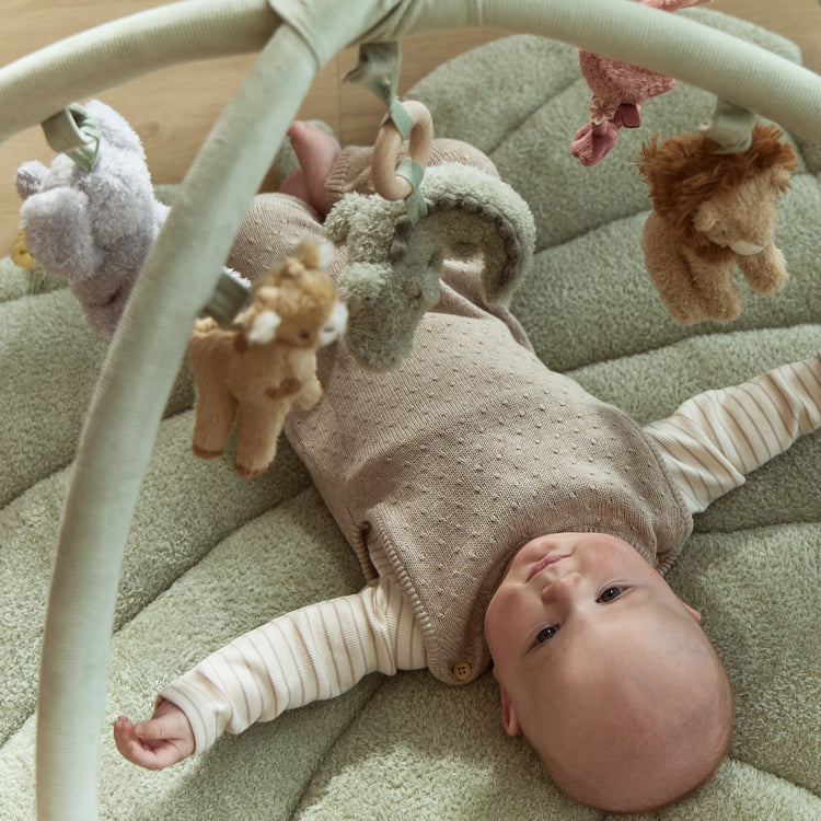 LITTLE DUTCH. Activity play mat with arch Safari Friends GRS