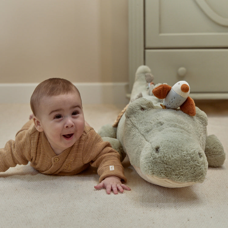 LITTLE DUTCH. Activity cuddle crocodile Safari Friends GRS