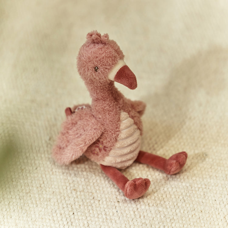 LITTLE DUTCH. Cuddle Flamingo Safari Friends 17cm GRS
