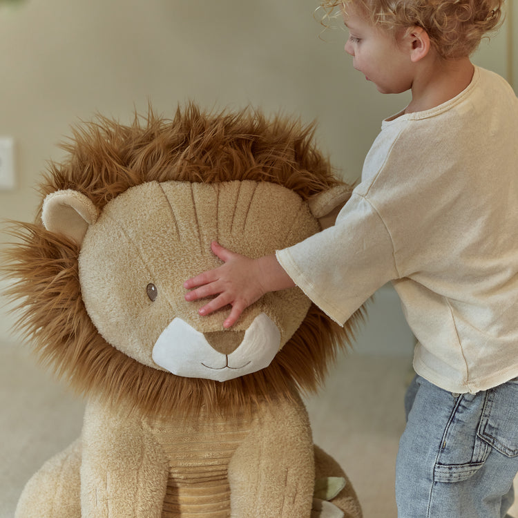 LITTLE DUTCH. Υφασμάτινο λιονταράκι Safari Friends 60εκ. GRS