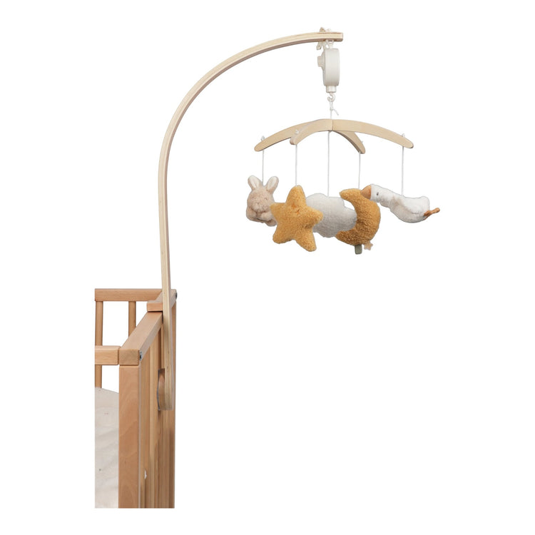 LITTLE DUTCH. Wooden Music Mobile Newborn Naturals FSC
