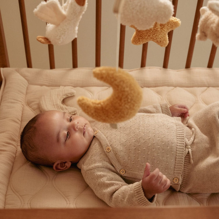 LITTLE DUTCH. Wooden Music Mobile Newborn Naturals FSC