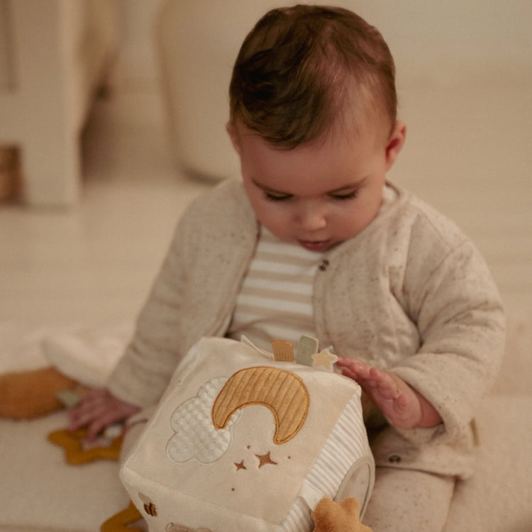 LITTLE DUTCH. Activity Cube Newborn Naturals GRS