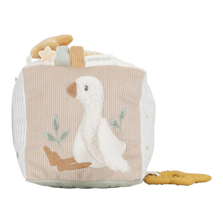 LITTLE DUTCH. Activity Cube Newborn Naturals GRS