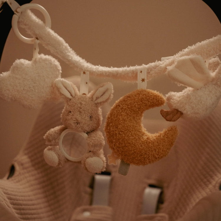 LITTLE DUTCH. Υφασμάτινη γιρλάντα για καρότσι Newborn Naturals GRS