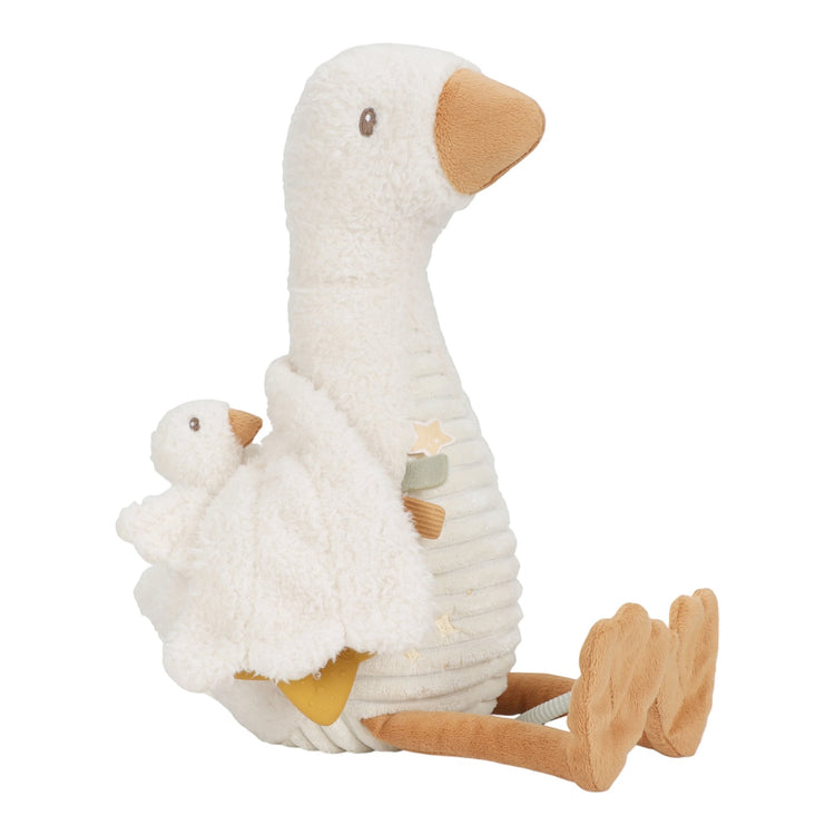 LITTLE DUTCH. Activity Cuddle Toy Little Goose GRS