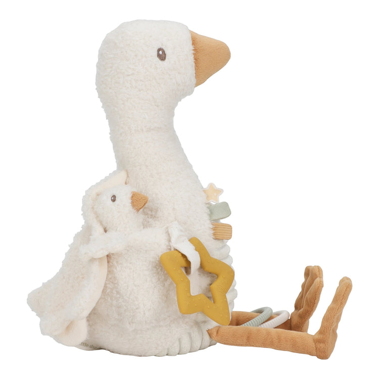 LITTLE DUTCH. Activity Cuddle Toy Little Goose GRS