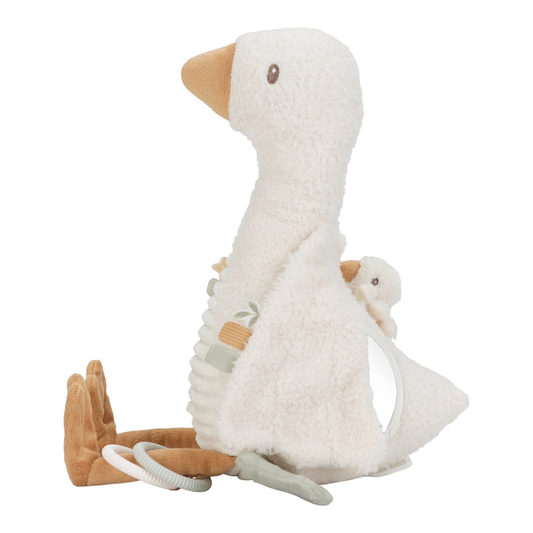 LITTLE DUTCH. Activity Cuddle Toy Little Goose GRS