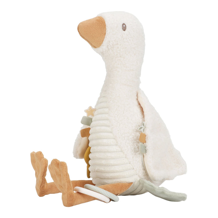 LITTLE DUTCH. Activity Cuddle Toy Little Goose GRS