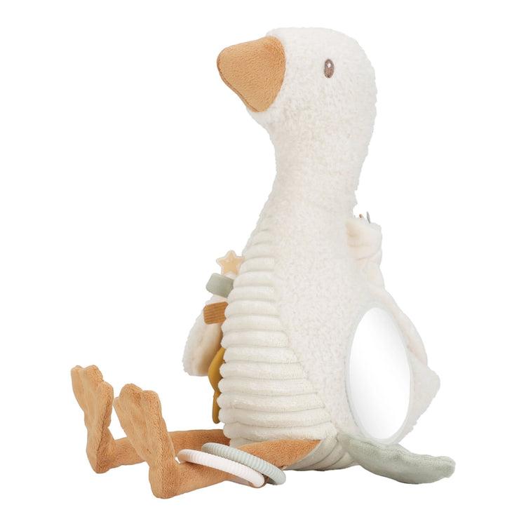 LITTLE DUTCH. Activity Cuddle Toy Little Goose GRS