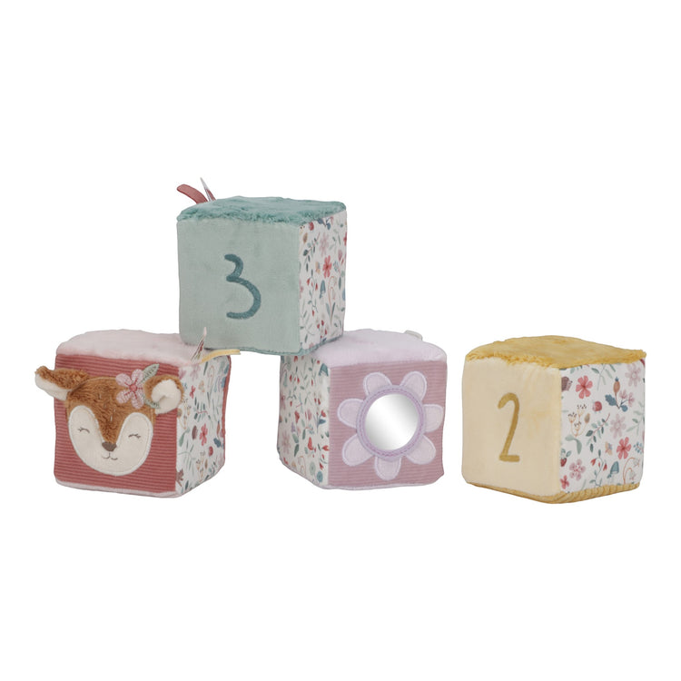LITTLE DUTCH. 4 Soft Blocks Fairy Garden