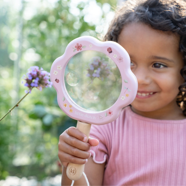 LITTLE DUTCH. Magnifying glass - Fairy Garden FSC