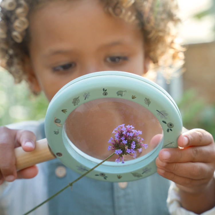 LITTLE DUTCH. Magnifying glass - Forest Friends FSC