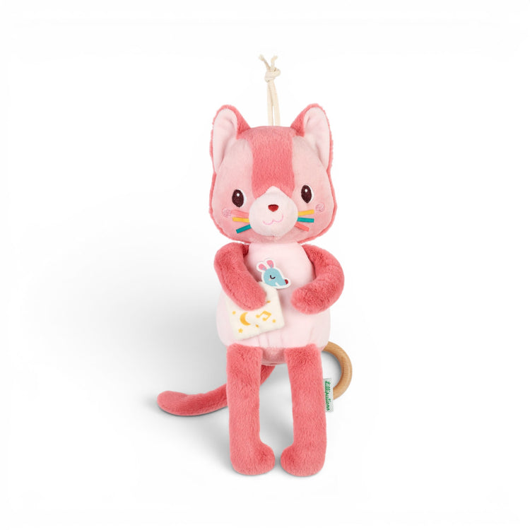 LILLIPUTIENS. Glow-in-the-dark musical plush Jeanne the Cat
