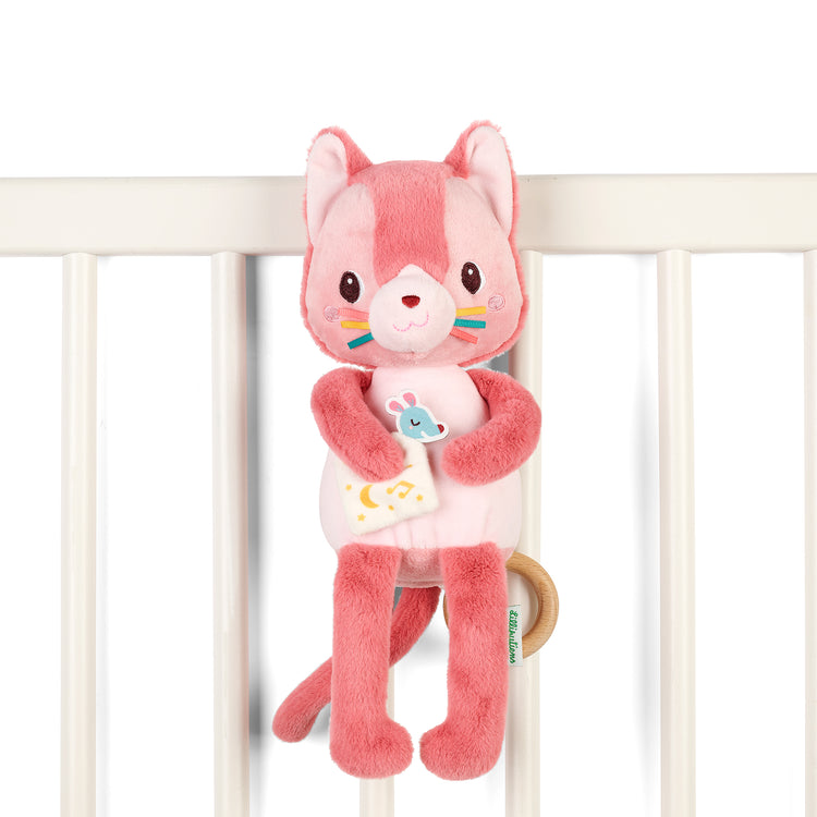 LILLIPUTIENS. Glow-in-the-dark musical plush Jeanne the Cat