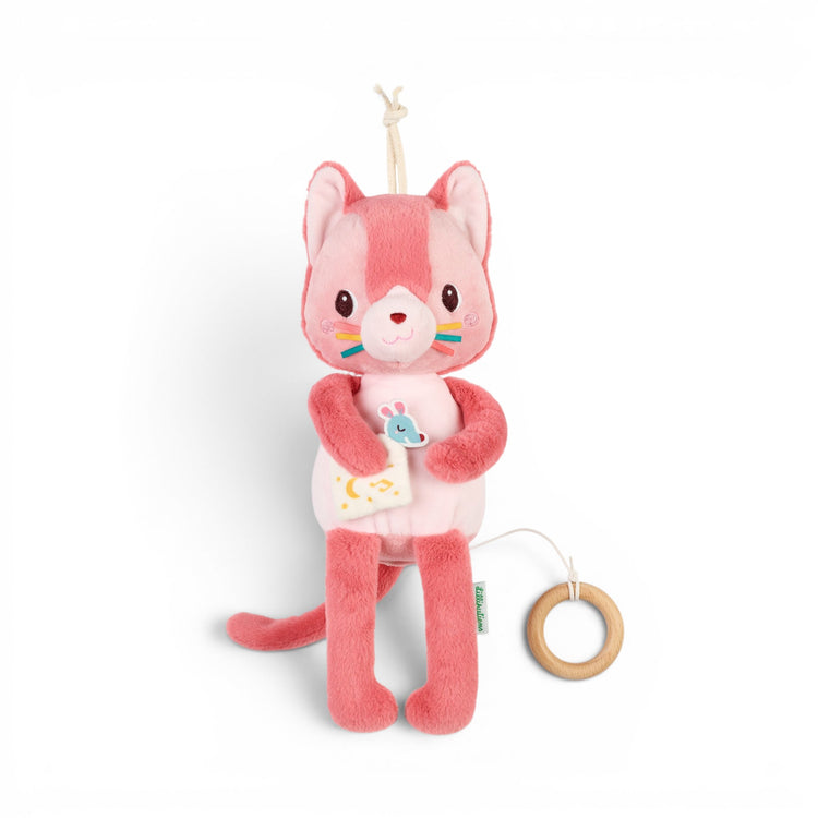 LILLIPUTIENS. Glow-in-the-dark musical plush Jeanne the Cat